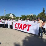 Улуу Ата Мекендик согуштагы Жеңиштин 80 жылдыгына карата Барскоон айылында жеңил атлетика марафону уюштурулуп өткөрүлдү.